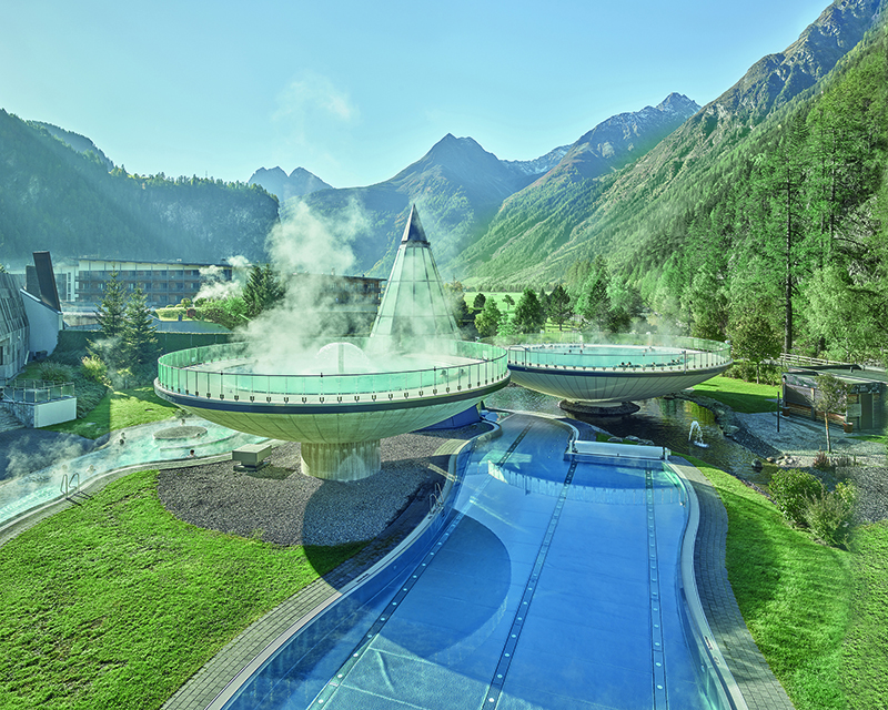 Aqua Dome é um dos melhores hotéis spa de luxo austríacos