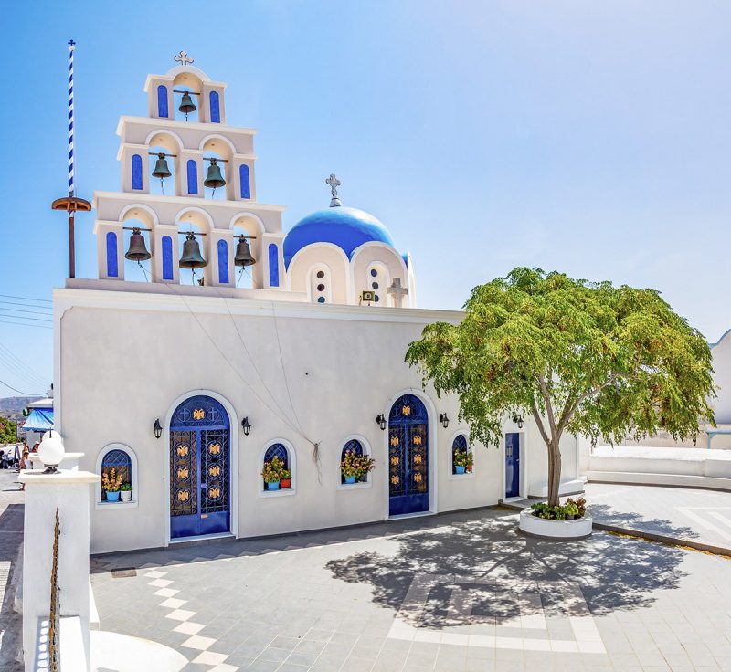 Igreja de São Epifânio em Akrotiri, Santorini