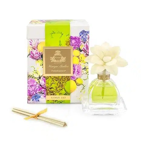 20 ótimos presentes de luxo para casa Difusor perfumado com flor