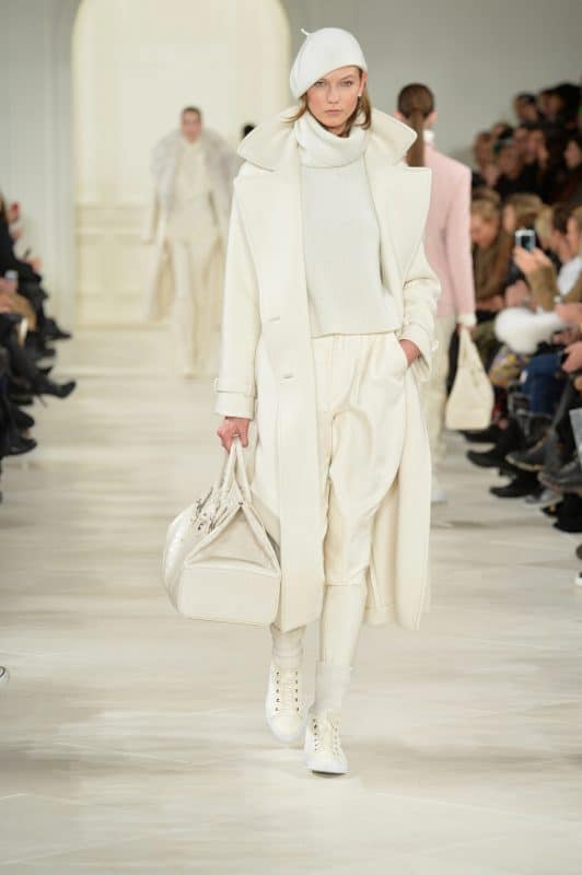 Karlie Kloss em Ralph Lauren