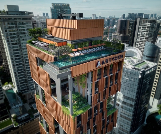 A hospitalidade exuberante que floresce no Artyzen Singapore